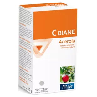 Pileje C Biane Acerola 60 Tablets