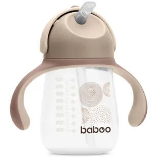 Baboo Natural Sippy Cup with Straw +9m 260 ml