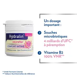 Hydralin IntimiFlor Confort Intime 30 gélules