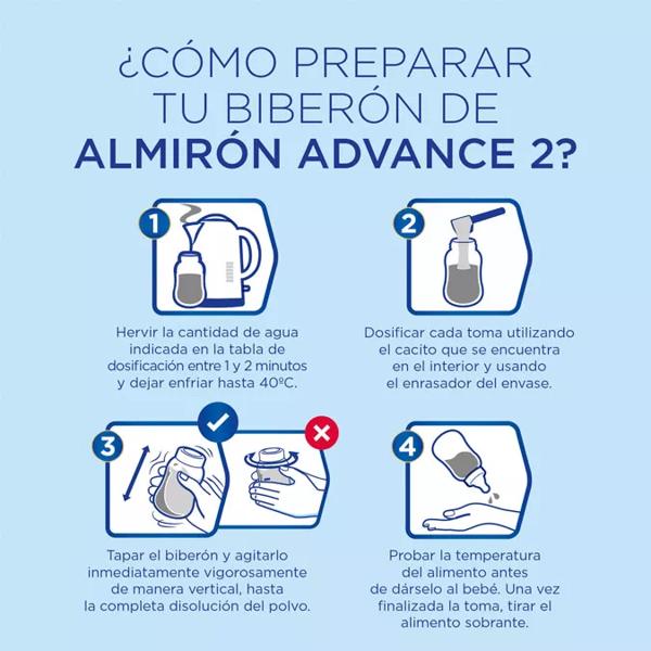 Almirón Advance 2 Continuation Milk 4x1.2 kg