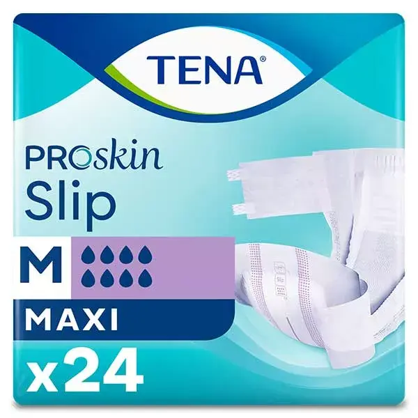 TENA Proskin Slip Change Complet Maxi Taille M 24 unités