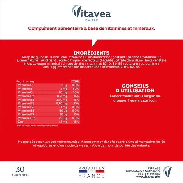 Vitavea Multi Vitaminas Adulto Energía Equilibrio Nervioso 30 gomitas
