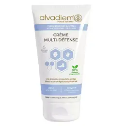 Alvadiem Soin du Visage Crème Multi-Défense Visage Mains et Pieds 150ml