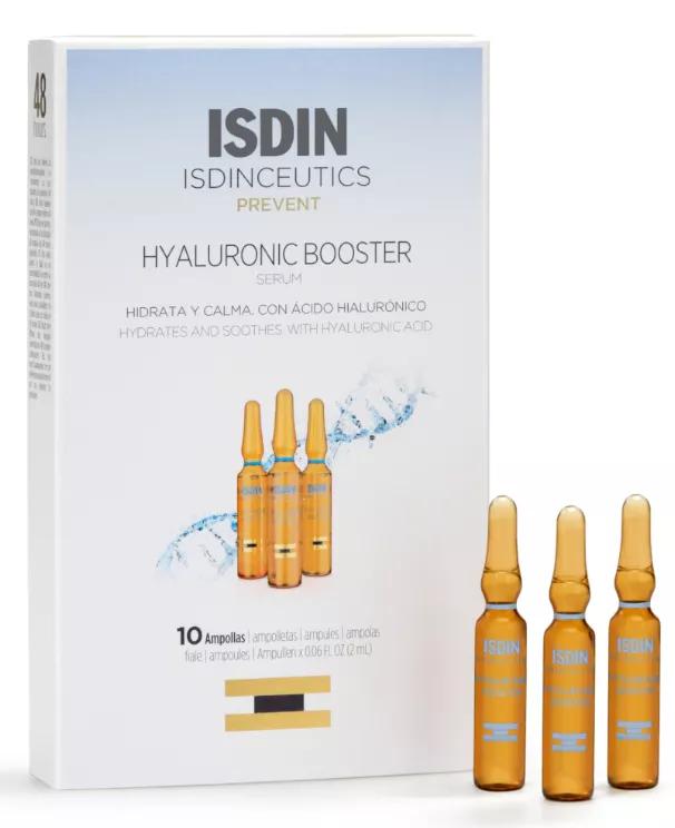 Isdin Isdinceutics Hyaluronic Booster Ampolas 10Ux2Ml 20Ml