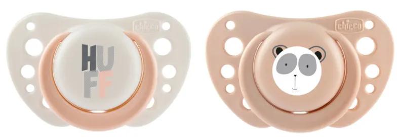 Chicco Air Sil Pacifier Pink 2-6m 2 pcs