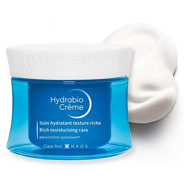 Bioderma Hydrabio Crème Hydratante Riche Peaux Sensibles Déshydratées 50ml