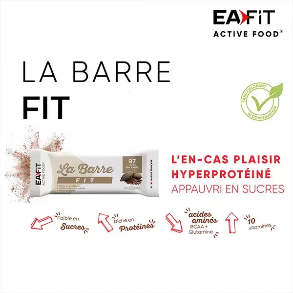 Eafit Chocolate Flavoured Fit Snack Bar 28g 