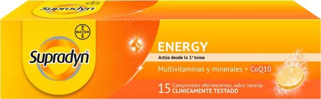 Supradyn actieve vitamines en energie 15 bruistabletten