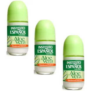 Instituto Espanhol Desodorante Roll-on Aloe Vera 3x75 ml