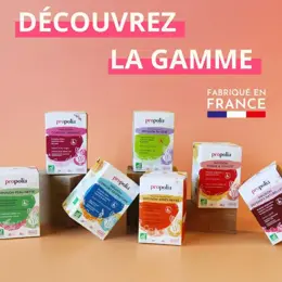 Propolia Bio Infusion Confort respiratoire Saveur fraîche & mentholée 20 sachets