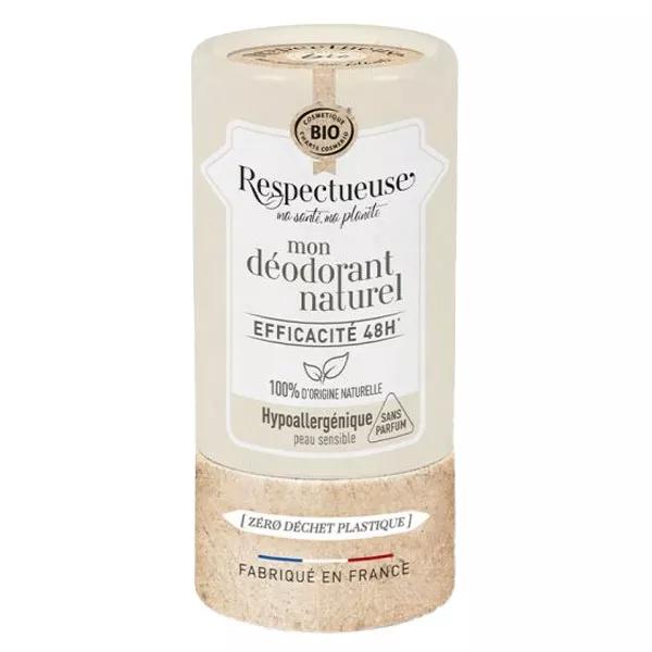Respectueuse Mon Déodorant Naturel Hypoallergénique Bio 50g