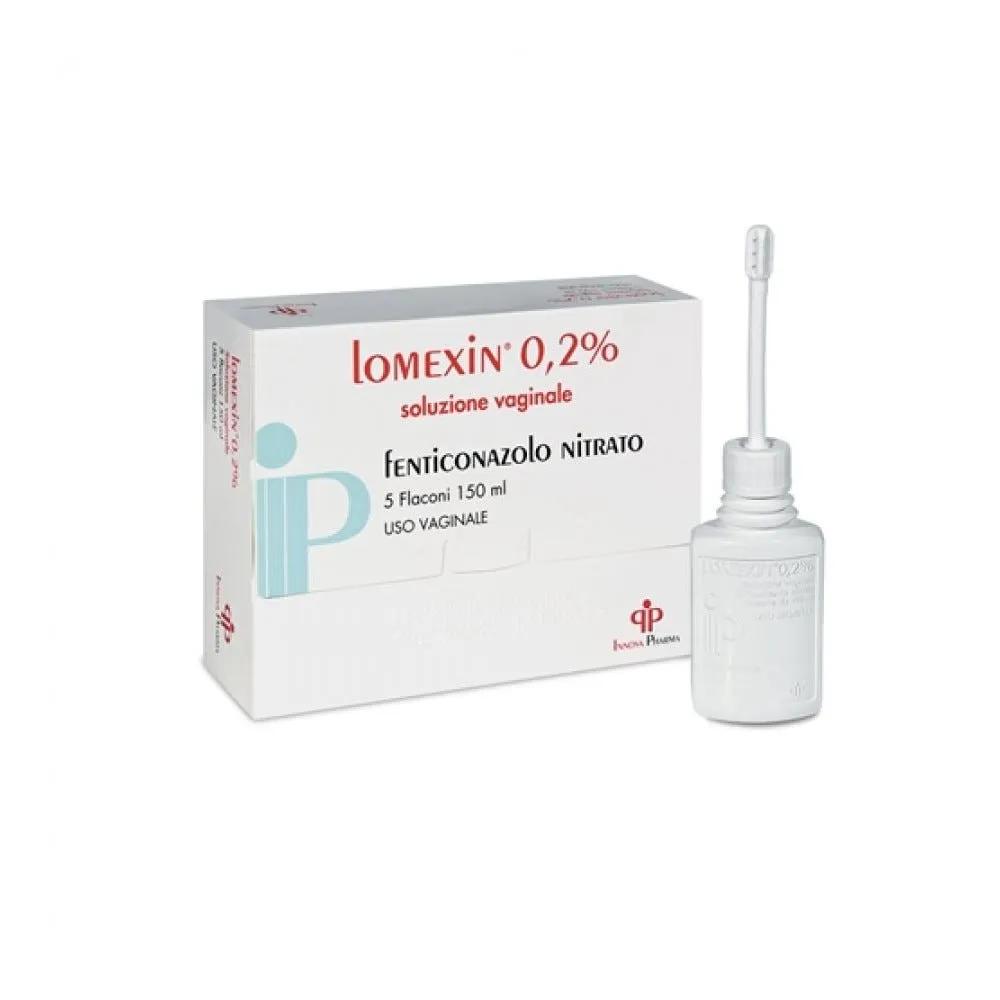 Lomexin Soluzione Vaginale 5 Flaconi da 150ml