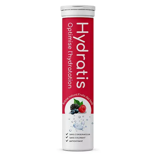 Hydratis Solution d'Hydratation Fruits Des Bois 20 pastilles