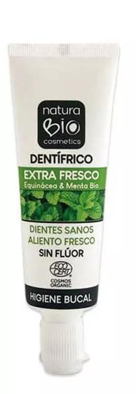 Naturabio Cosmetics Naturabio Dentífrico Extra Fresco Sin Flúor Equinacea y Menta BIO 25 ml