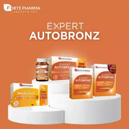 Forté Pharma Expert Autobronz 60 Gummies Préparateur et Sublimateur Solaire