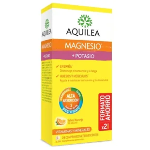 Aquilea Magnesio + Potasio 28 Comprimidos