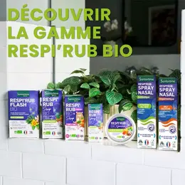 Santarome Bio Respir'Rub Gommes Bio Gorges irritées Propolis 45 gr