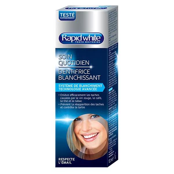 RapidWhite cuidado diario pasta de dientes blanqueador 100ml