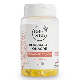 Belle & Bio Bourrache et Onagre Bio 120 capsules