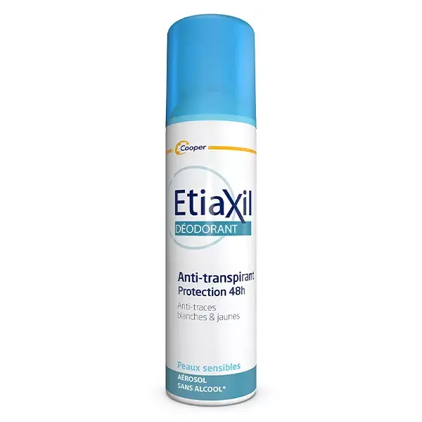 ETIAXIL Déodorant Anti-Transpirant Protection 48h Aérosol 150ml