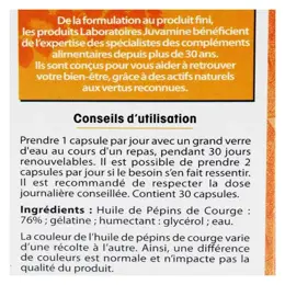 Juvamine Confort Urinaire Pépins de Courge 30 capsules