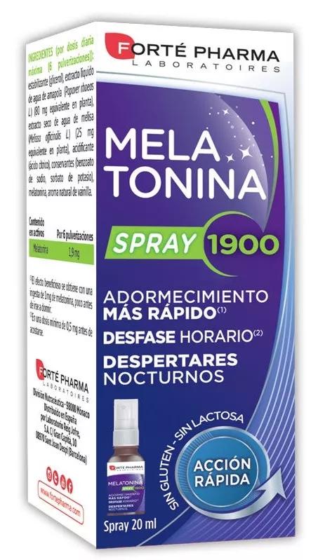 Forté Pharma Spray per il sonno Azione rapida 20ml