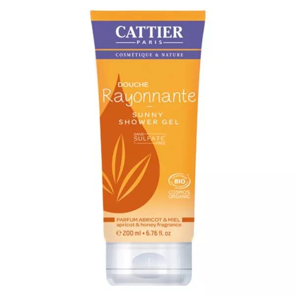 Cattier Gel de Ducha Sin Sulfatos con Albaricoque y Miel 200 ml