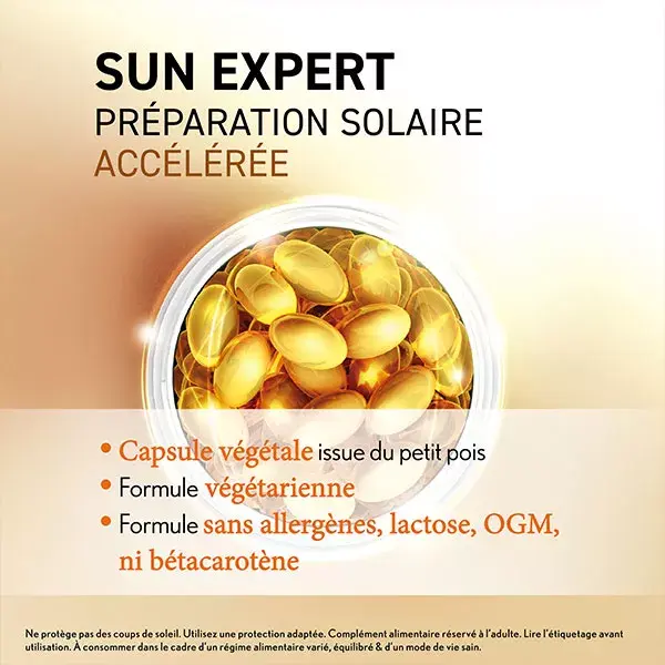 Oenobiol Sun Expert Préparation Solaire Accélérée Lot de 2 x 15 gélules