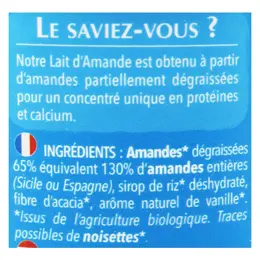 La Mandorle Boisson Instantanée en Poudre Lait d'Amande Bio 400g