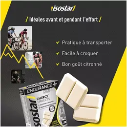 Isostar Energy Tablette Énergétique Citron 24 unités