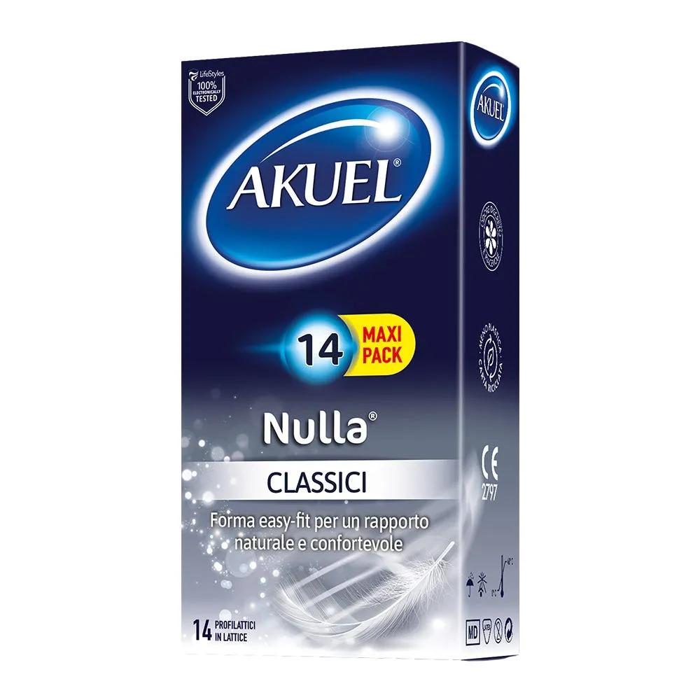 Akuel Nulla Profilattici Sottili 14 Pezzi