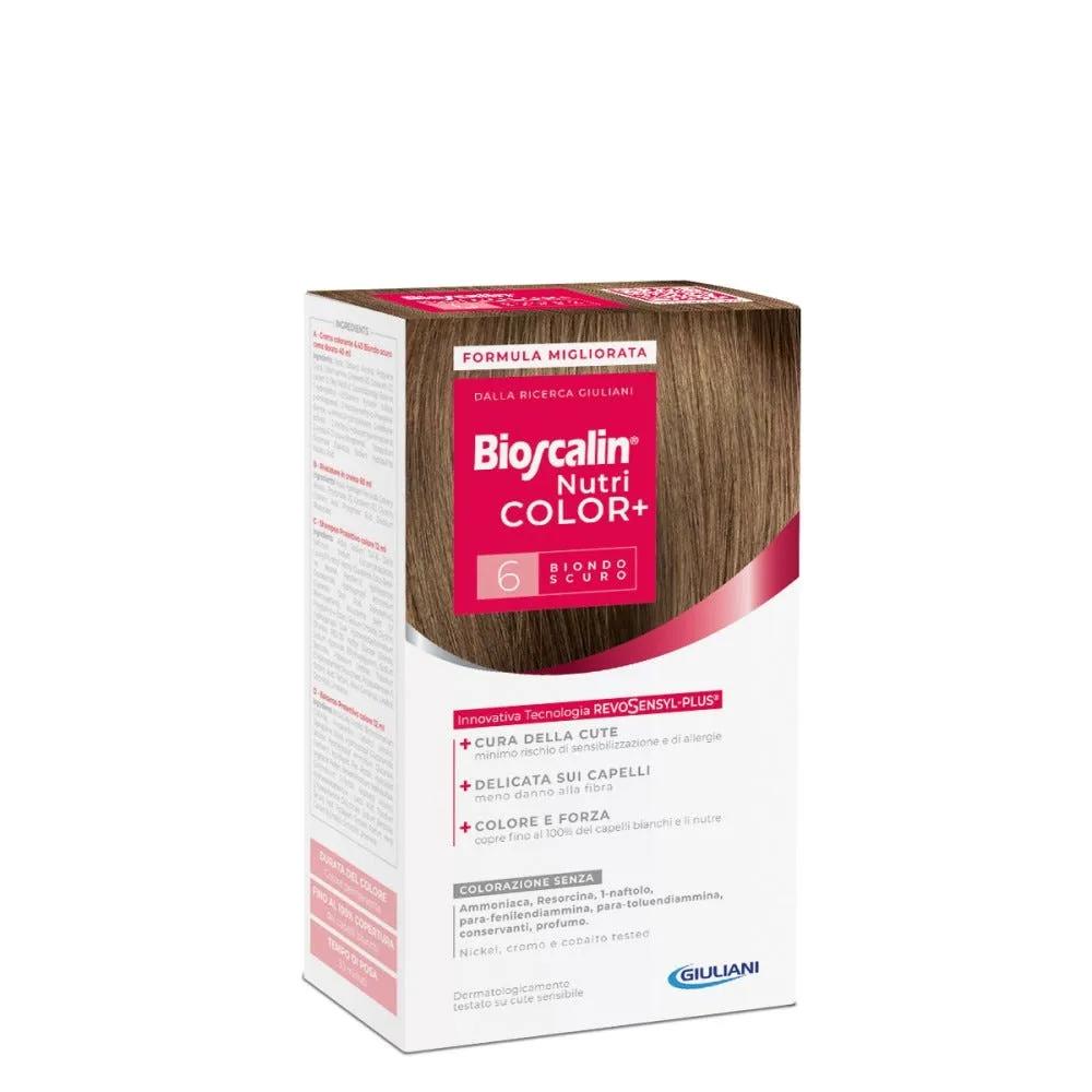 Bioscalin Nutri Color Plus 6 Biondo Scuro Trattamento Colorante