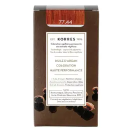 Korres Capillaire Coloration Permanente Blond Cuivré Intense 77.44