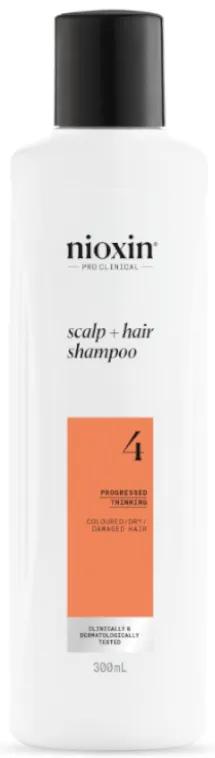 Nioxin 4 Advanced Weakening Dyed Hair Shampoo 300 ml