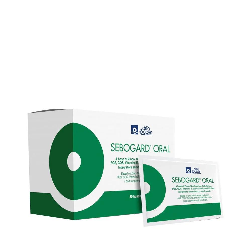 Sebogard Oral Integratore Per Seborrea e Acne 30 Bustine