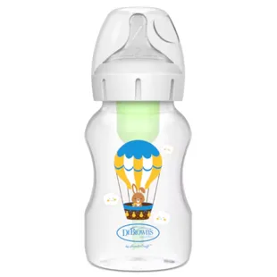 Dr Brown's Biberon Anticólico Boca Ancha Conejo 330 ml + Tetina N2