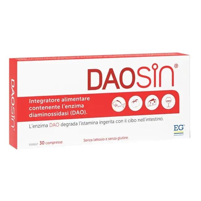 Daosin Integratore a base di DAO per Intolleranze Alimentari 30 Compresse