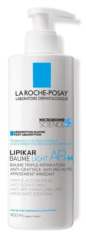 La Roche-Posay Lipikar Baume AP+M Light Balsamo Riparatore 400ml