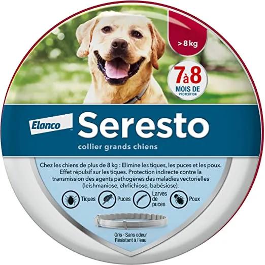 Seresto Collare Antiparassitario per Cani Più di 8 Kg