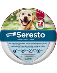 Seresto Collare Antiparassitario per Cani Più di 8 Kg