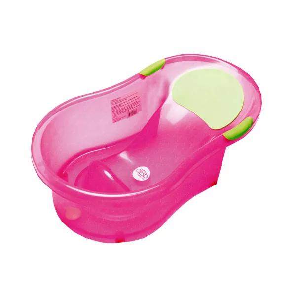 dBb Remond Bañera con Respaldo 0-6 meses Rosa Brillante Translúcido