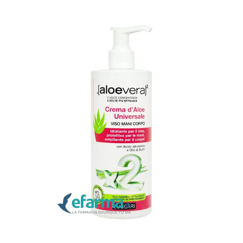 Zuccari Aloevera2 Crema D'Aloe Universale Viso Mani Corpo 300  ml