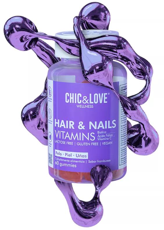 Chic&Love Wellnes Hair&Nails Vitamins 60 Gomas