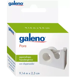 Galeno Porenband mit Spender, 9,2 m x 2,5 cm