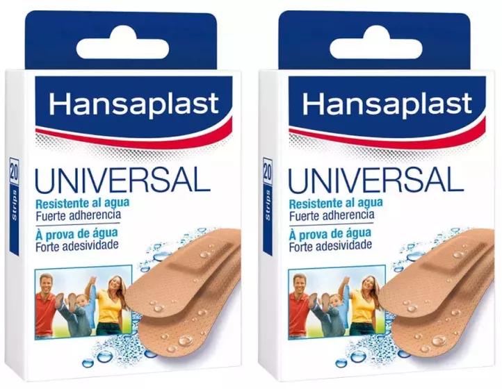 Hansaplast Universal Apósitos Color Piel 2x20 uds