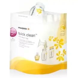 Medela Quick Clean sachets de Stérilisation Micro-Ondes 5 Unités