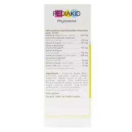 Pediakid Phytovermil Arôme Fruits Rouges 125ml