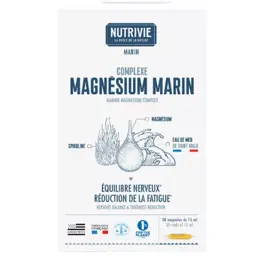 Nutrivie Complexe Magnésium Marin 20 ampoules