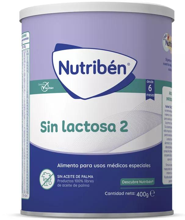 Nutribén Sin Lactosa 2 400 gr