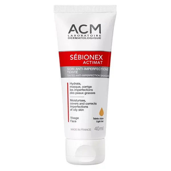 ACM Sébionex Actimat Cuidado Antimperfecciones con Color 40ml